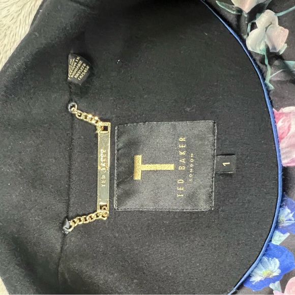 Ted Baker Women’s Mid length Wool Wrap coat. - Picture 3 of 11